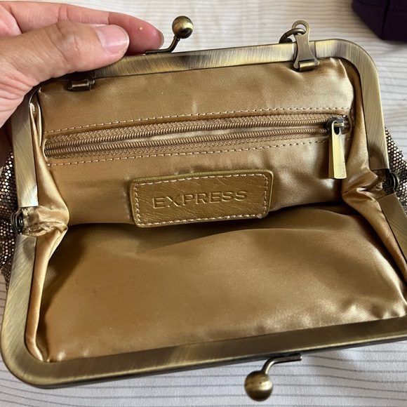 Bundle of (1) Coach clutch + (2) Express clutch bags (read description) - Picture 11 of 13